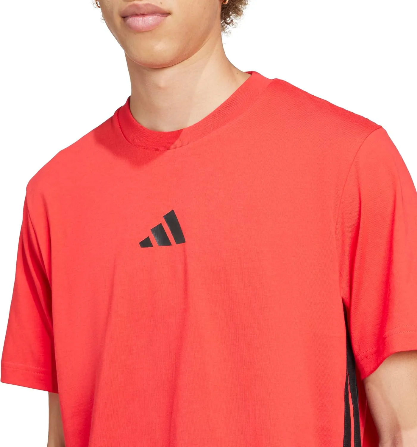 adidas Men's Essentials Single Jersey 3-Stripes T-Shirt