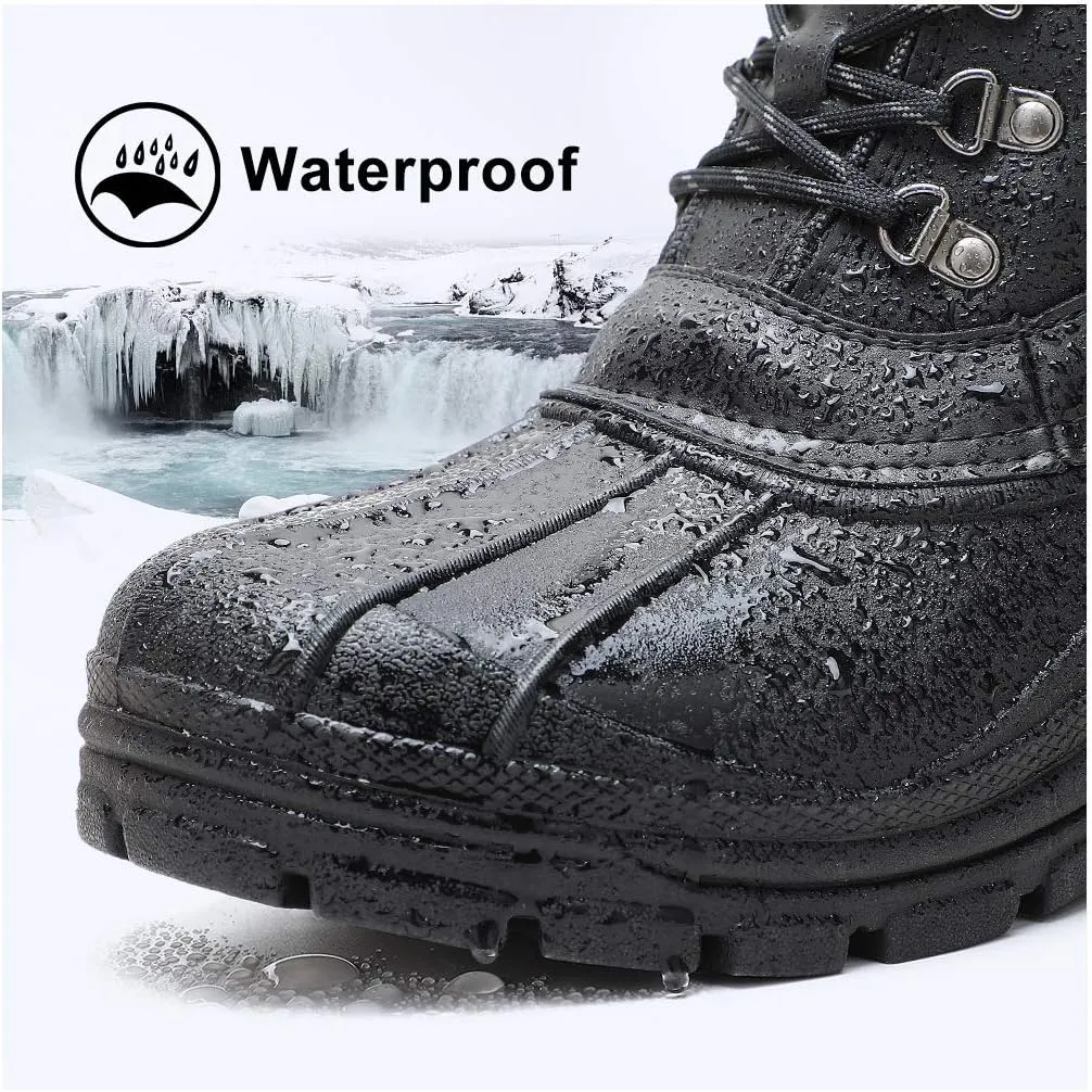 ALEADER Men's Waterproof Winter Snow Boots Thinsulate
