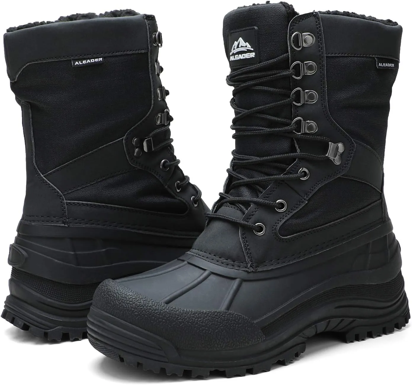 ALEADER Men's Waterproof Winter Snow Boots Thinsulate