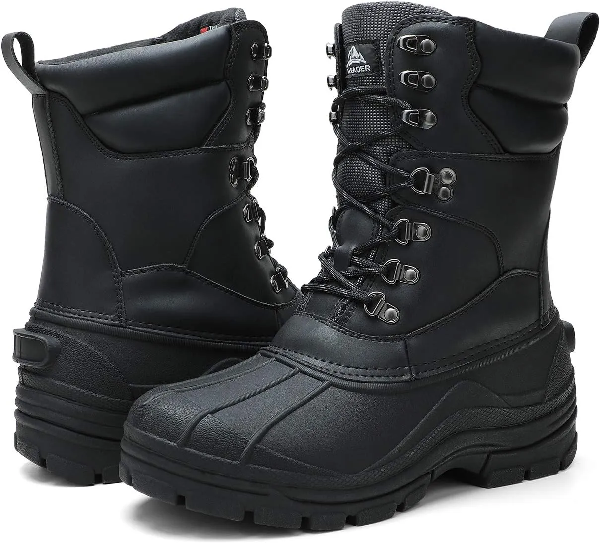 ALEADER Men's Waterproof Winter Snow Boots Thinsulate