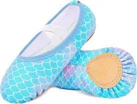 Ballet Shoes for Girls Toddler Ballet Dance Slippers Soft Leather Ballerina Shoes for Little Girls Kids Ballet Flats
