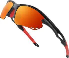 BIRCEN Sport Polarized Sunglasses for Men - Women: UV Protection Fishing Glasses for Driving Running Cycling