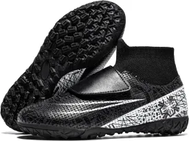 Boys Girls Indoor Turf Soccer Shoes Slip on Soccer Cleats