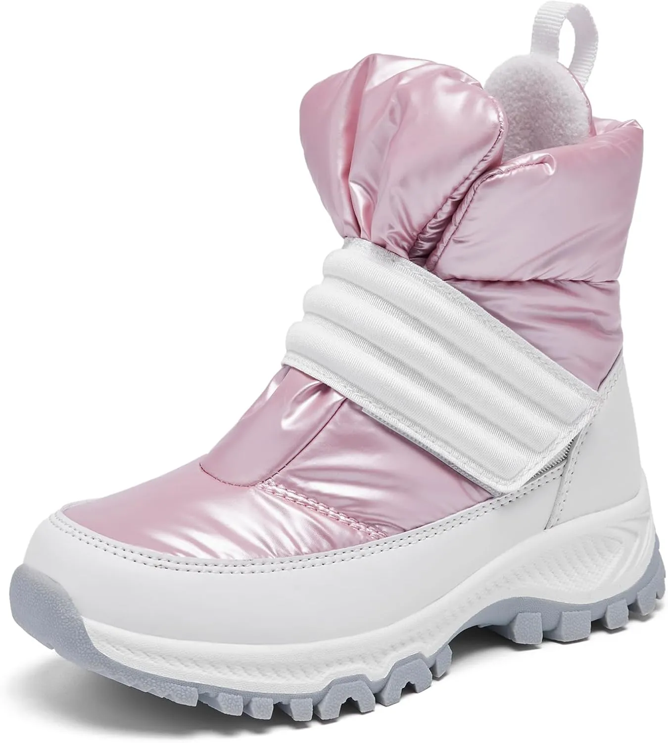Boys Girls Kids Cute Snow Boots Waterproof Slip Resistant Outdoor Winter Boots Shoes Little Kid/Big Kid