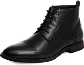 Bruno Marc Men's Dress Ankle Boots Cap Toe Oxford Boot