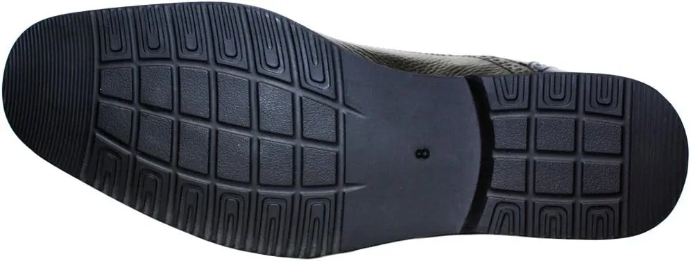 Calden Men's Invisible Height Increasing Elevator Shoes - Black Leather Lace-up Lightweight Formal Dress Oxfords - 2.8 Inches Taller - K320021 - Size 9 D(M) US