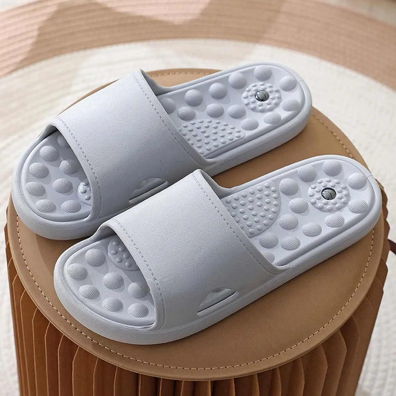 Cloud Slippers for Men Shower Shoes Women Bathroom Slippers Men Slides for Women Non Slip Soft Sole Comfortable