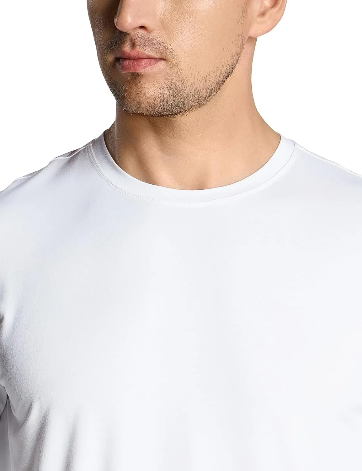 CQR Men's UPF50  Sun Protection Shirts, Quick Dry Long Sleeve Rash Guard, Athletic Running Workout Fishing Cooling Shirts