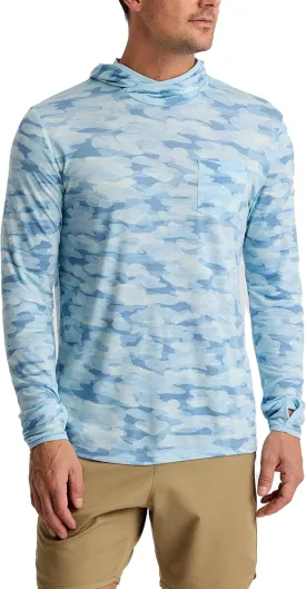 Free Fly Men's Lightweight Hoodie - UPF 20  Sun Protection Hoodie for Men - Breathable Long Sleeve Sun Shirt for Fishing