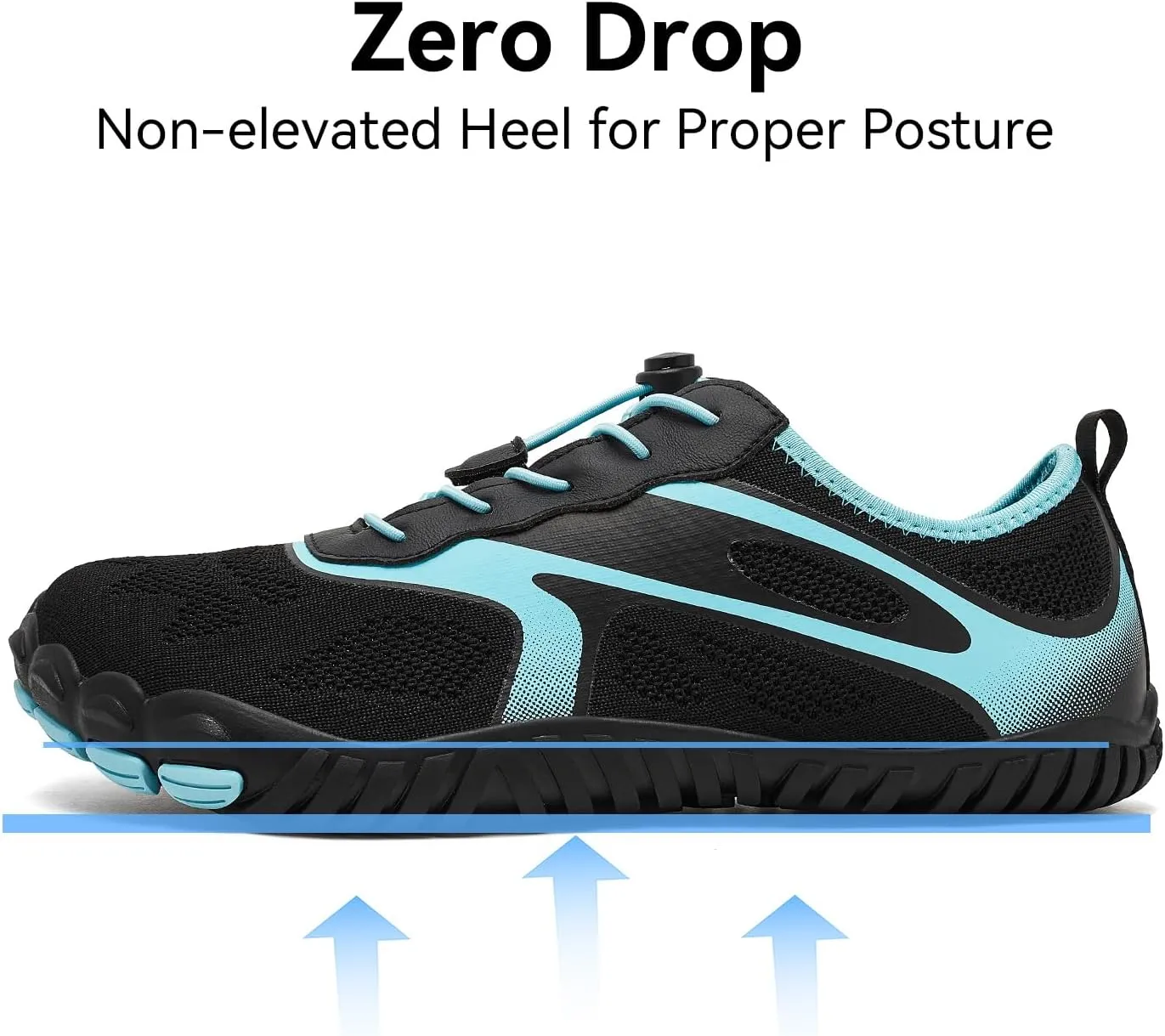 HOBIBEAR Barefoot Shoes for Men Women Wide Toe Box Zero Drop Cross-Training Minimalist Unisex