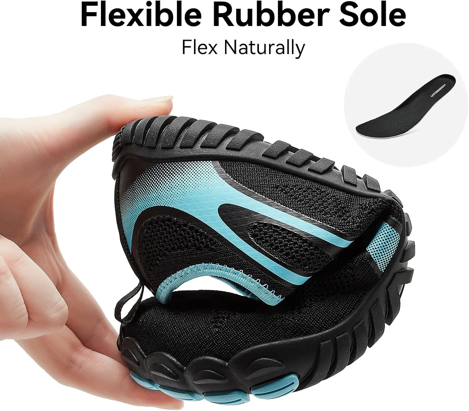 HOBIBEAR Barefoot Shoes for Men Women Wide Toe Box Zero Drop Cross-Training Minimalist Unisex