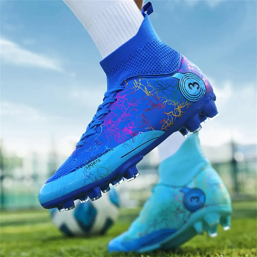 Kids Soccer Shoes Boys Football Cleats Professional Athletic Outdoor Trainning Football Shoes Youth Girl Turf Soccer Cleats