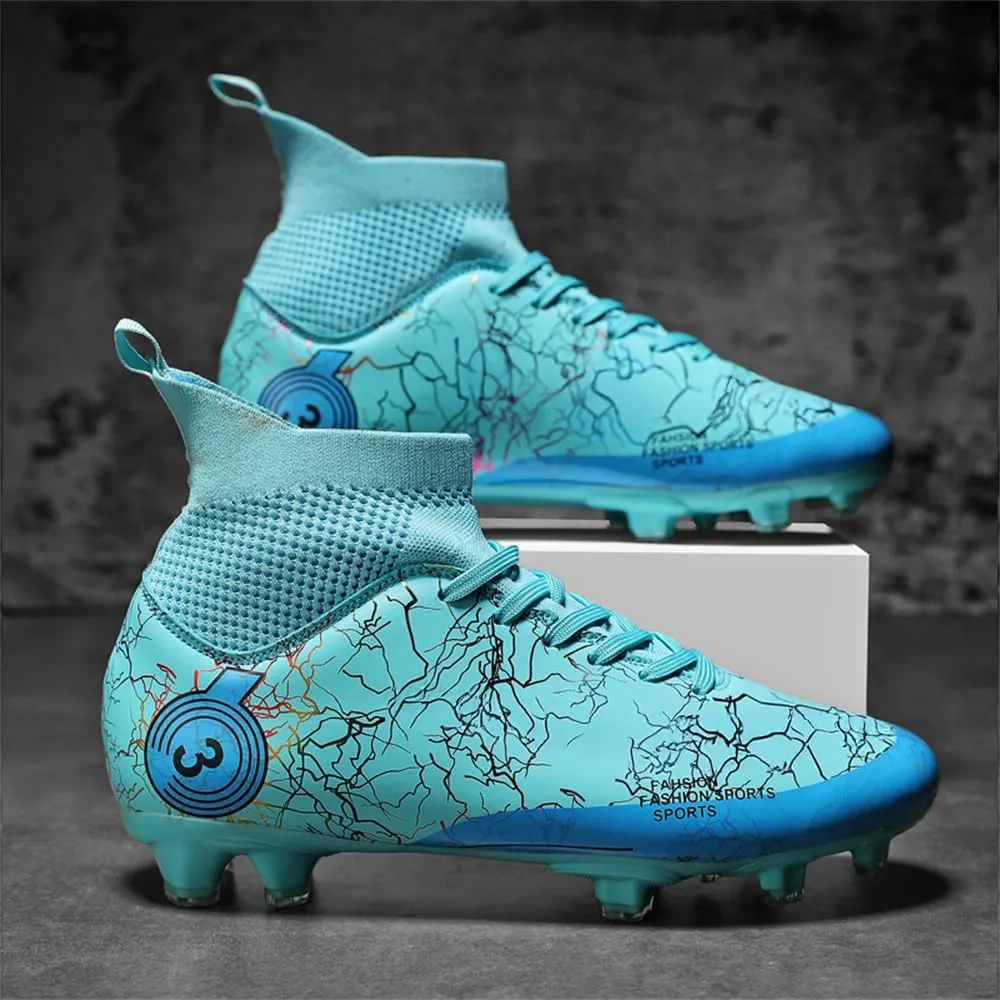 Kids Soccer Shoes Boys Football Cleats Professional Athletic Outdoor Trainning Football Shoes Youth Girl Turf Soccer Cleats