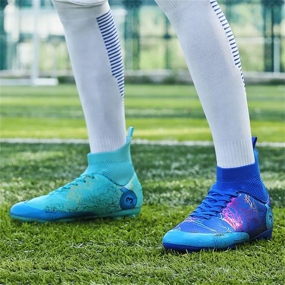 Kids Soccer Shoes Boys Football Cleats Professional Athletic Outdoor Trainning Football Shoes Youth Girl Turf Soccer Cleats