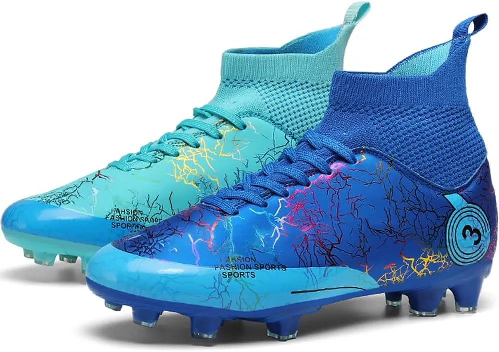 Kids Soccer Shoes Boys Football Cleats Professional Athletic Outdoor Trainning Football Shoes Youth Girl Turf Soccer Cleats