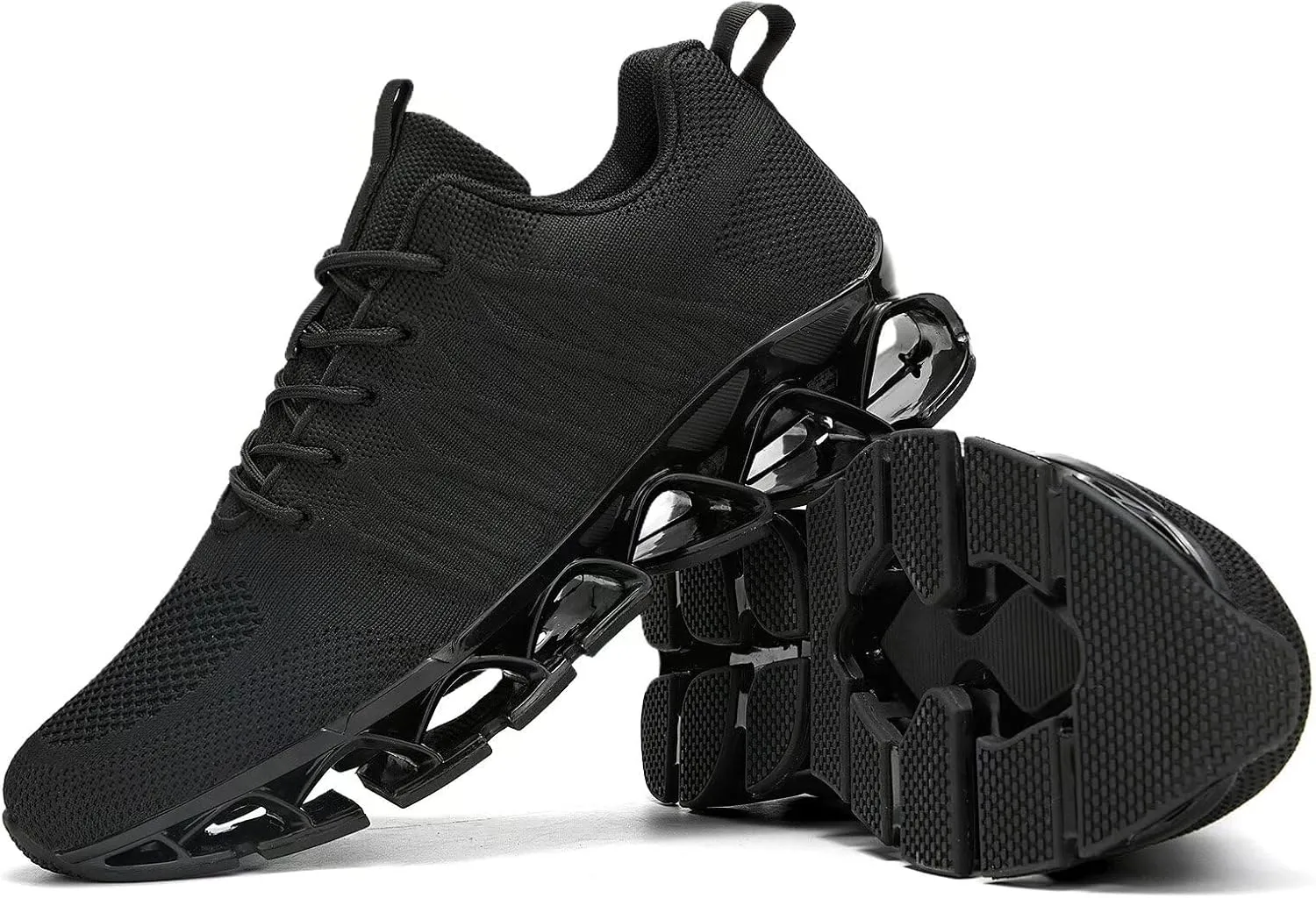 Mens Slip on Running Walking Shoes Blade Tennis Casual Fashion Sneakers Comfort Non Slip Work Sport Athletic Trainer
