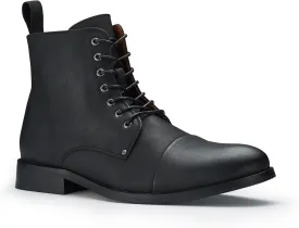 Polar Fox Brooke MPX806061 Grey Woolen and Leather Lace-up Fashion Chukka Boots with Zipper Closure
