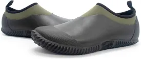 SWIFTFROG Mens Garden Boots - Unisex Waterproof Ankle Slip-On Footwear Rubber Rain Boots for Men Women Outdoor,Camping,Gardening