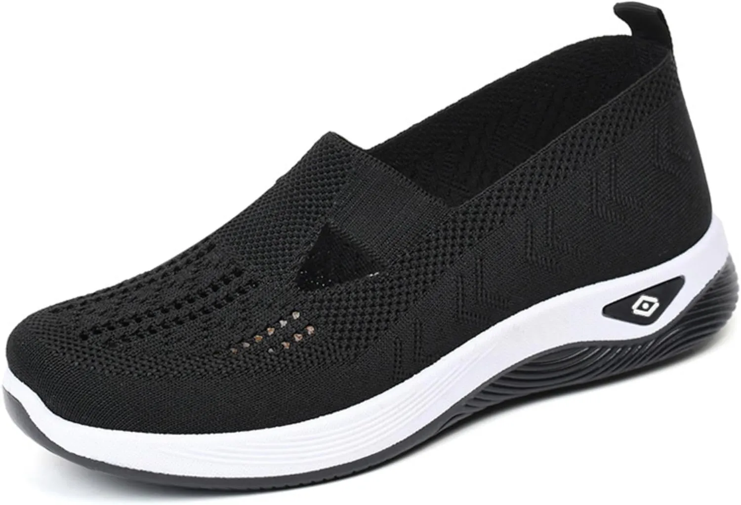 Women's Casual Sneakers  Lightweight & Breathable Mesh Slip-On Walking Shoes, Easy to Wear, Anti-Slip Sole, Perfect for Work, Travel & Everyday Comfort