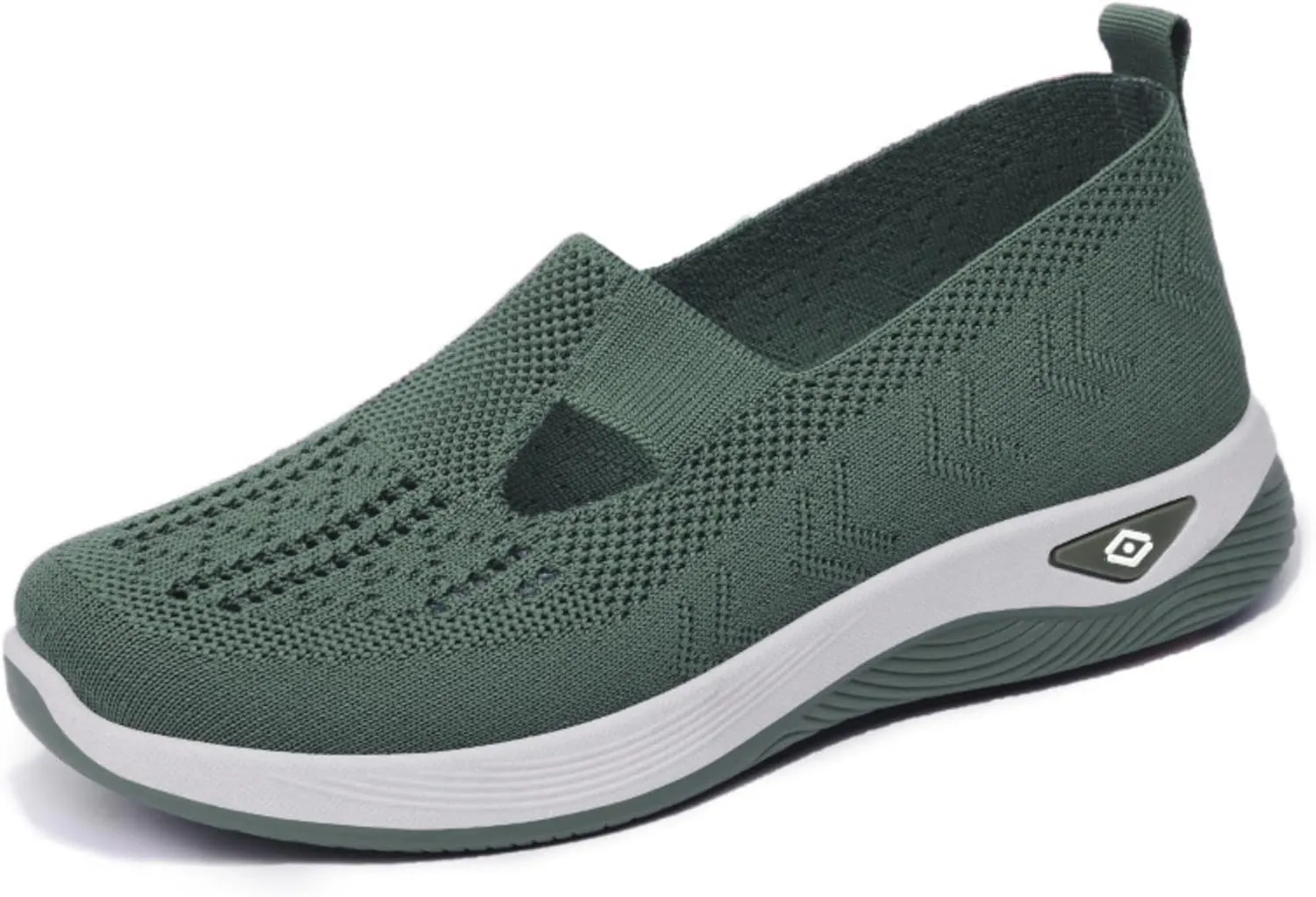Women's Casual Sneakers  Lightweight & Breathable Mesh Slip-On Walking Shoes, Easy to Wear, Anti-Slip Sole, Perfect for Work, Travel & Everyday Comfort