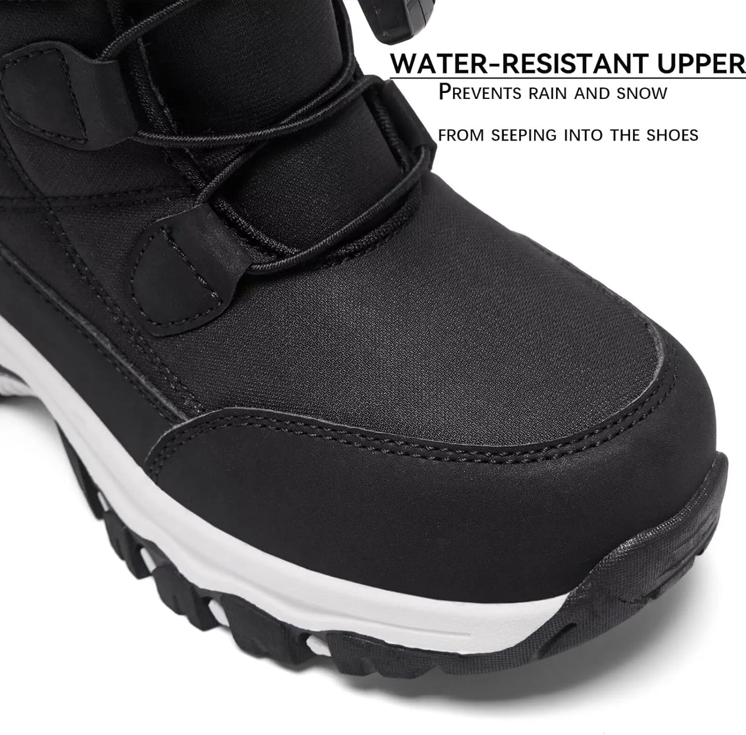 Women's Warm Winter Boots Waterproof Comfortable Snow boots for Cold Weather Mid Calf Insulated shoes