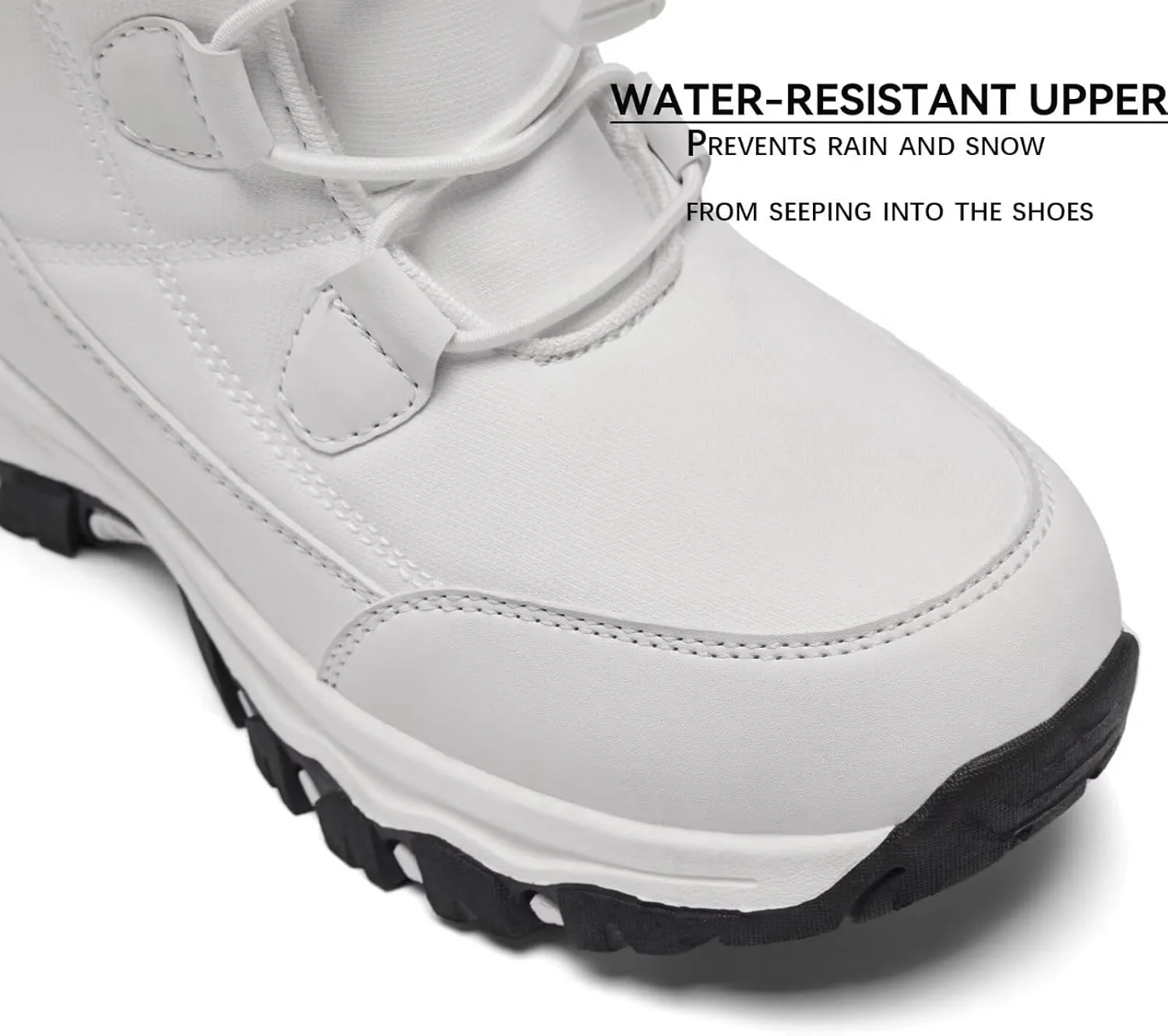 Women's Warm Winter Boots Waterproof Comfortable Snow boots for Cold Weather Mid Calf Insulated shoes