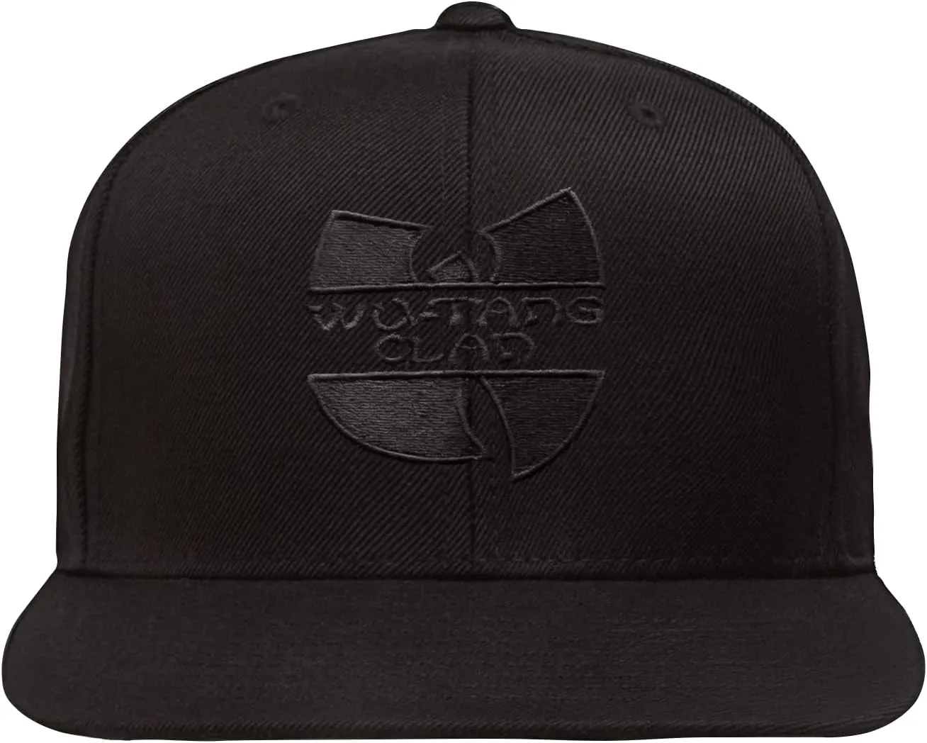 Wu Logo Black Snapback Cap