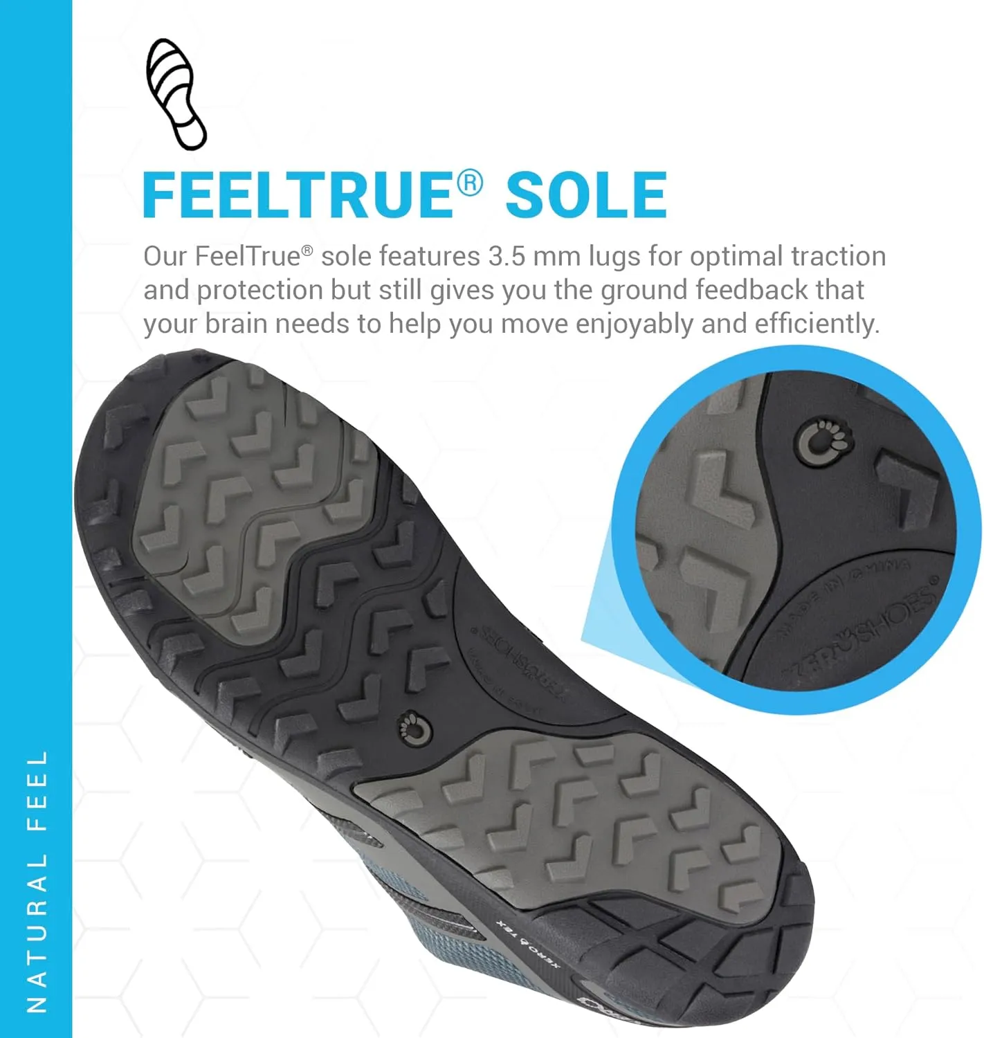 Xero Shoes Men's Mesa Trail Waterproof Barefoot Trail Run Shoe