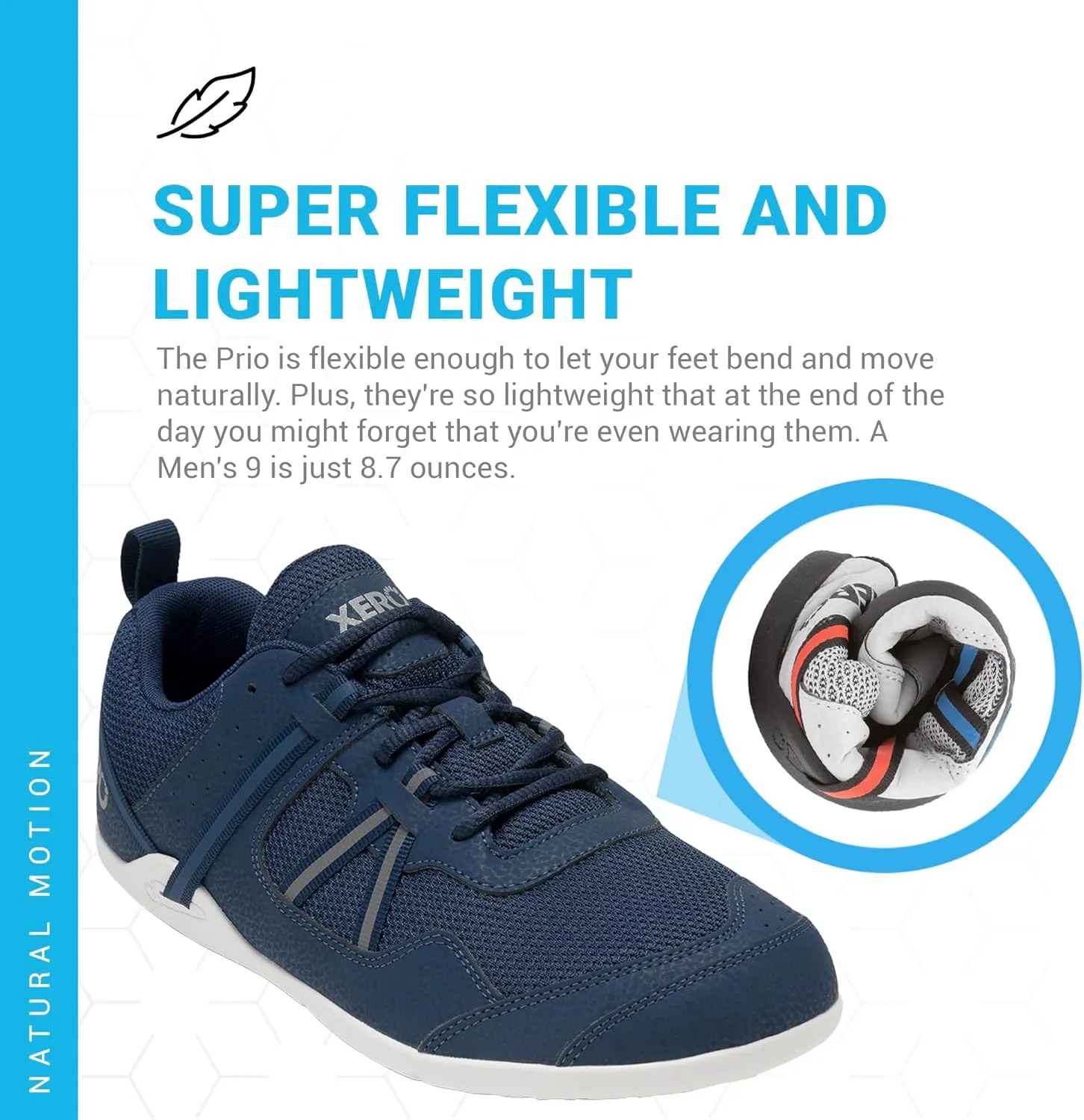 Xero Shoes Men??s Prio Barefoot Athletic Sneaker